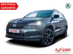 Grau Gebraucht 2021 Skoda Karoq SportLine SUV | 24.990 € (Etwas zu teuer)