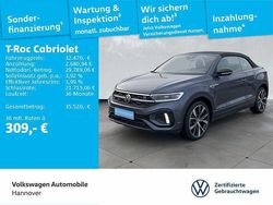Rauchgrau metallic Gebraucht 2025 VW T-Roc Cabriolet R-line Cabrio | 32.470 € (Fairer Preis)