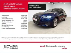 Navarrablau metallic Gebraucht 2023 Audi A3 Sportback Ambiente Kombi | 26.479 € (Fairer Preis)