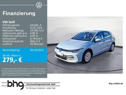 Crystal ice blue metallic Gebraucht 2025 VW Golf VIII Limousine | 24.630 € (Guter Preis)