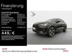Mythosschwarz metallic Gebraucht 2022 Audi Q3 S-Line SUV | 36.890 € (Etwas zu teuer)