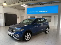 Reefblue (metallic) Gebraucht 2020 VW T-Cross Style SUV | 18.790 € (Fairer Preis)