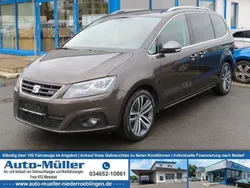 Eiche braun schwarz metallic Gebraucht 2018 Seat Alhambra FR-Line Van / Kleinbus | 22.950 € (Fairer Preis)