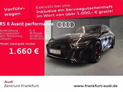 Mythosschwarz metallic Gebraucht 2025 Audi RS6 Performance Kombi | 137.860 € (Fairer Preis)