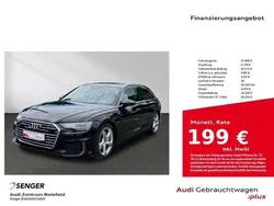 Mythosschwarz metallic Gebraucht 2023 Audi A6 Sport Kombi | 37.880 € (Guter Preis)