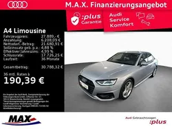 Schwarz (metallic) Gebraucht 2022 Audi A4 Advanced Limousine | 27.889 € (Guter Preis)