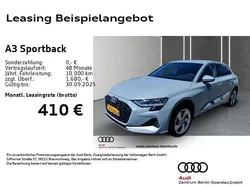 Grau Neu 2025 Audi A3 Sportback Sport Limousine | 34.888 € (Guter Preis)