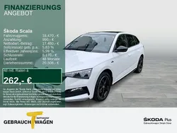 Weiß Gebraucht 2021 Skoda Scala Monte Carlo Kleinwagen | 18.470 € (Fairer Preis)