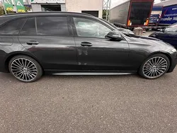 Schwarz Gebraucht 2022 Mercedes C220 AMG line Kombi | 38.900 € (Fairer Preis)