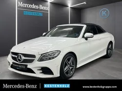 Weiß Gebraucht 2022 Mercedes C300 AMG Cabrio | 44.990 € (Fairer Preis)