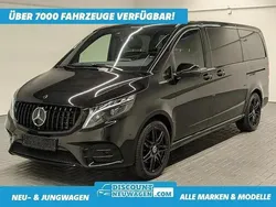 Obsidianschwarz metallic Gebraucht 2024 Mercedes V300 AMG line Van / Kleinbus | 69.993 € (Fairer Preis)