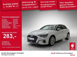 Gletscherweiß metallic Gebraucht 2024 Audi A3 Sportback Advanced Plus Limousine | 29.420 € (Fairer Preis)