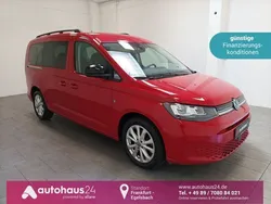 Rot Gebraucht 2021 VW Caddy Maxi Life Van / Kleinbus | 28.490 € (Etwas zu teuer)