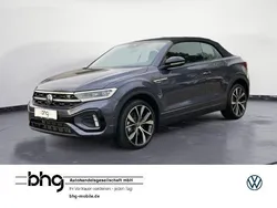 Rauchgrau metallic schwarz Neu 2025 VW T-Roc Cabriolet R-line Cabrio | 37.490 € (Fairer Preis)