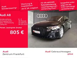 Mythosschwarz metallic Gebraucht 2023 Audi A8 Ambiente Limousine | 75.940 € (Teuer)
