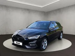 Midnight schwarz metallic Gebraucht 2021 Seat Leon FR Kombi | 20.650 € (Guter Preis)