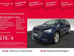 2d navarrablau metallic Gebraucht 2022 Audi Q4 e-tron SUV | 27.350 € (Guter Preis)