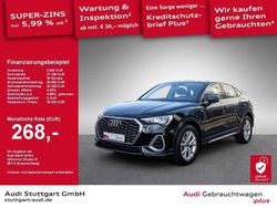 Mythosschwarz metallic Gebraucht 2024 Audi Q3 Sportback S-Line SUV | 42.940 € (Etwas zu teuer)