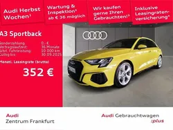 Pythongelb metallic Gebraucht 2024 Audi A3 S-Line Limousine | 31.775 € (Superpreis)