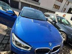 Blau Gebraucht 2015 BMW 118 Sport Line Kleinwagen | 16.500 €