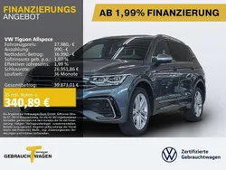 Grau Gebraucht 2023 VW Tiguan Allspace R-line SUV | 37.980 € (Fairer Preis)