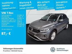 Indiumgrau metallic Gebraucht 2024 VW T-Roc Life SUV | 21.980 € (Guter Preis)