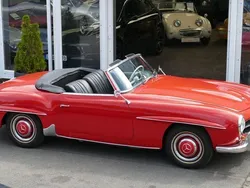 Rot Gebraucht 1958 Mercedes 190 Cabrio | 94.900 €