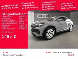 Kieselgrau Gebraucht 2023 Audi Q4 Sportback e-tron Comfort SUV | 29.840 € (Superpreis)