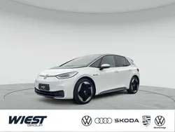 Gletscherweiß metallic schwarz Gebraucht 2020 VW ID.3 Pro Performance Kleinwagen | 24.950 € (Etwas zu teuer)
