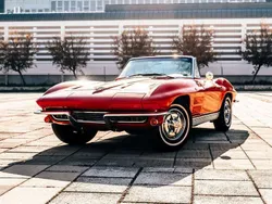 Rot Gebraucht 1963 Chevrolet Corvette Stingray Cabrio | 62.900 €