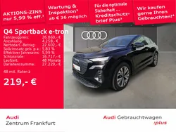 Schwarz Gebraucht 2022 Audi Q4 e-tron Advanced SUV | 26.860 € (Guter Preis)