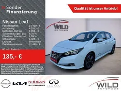 Weiß Gebraucht 2018 Nissan Leaf N-Connecta Kleinwagen | 14.490 € (Teuer)