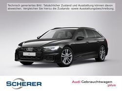 Mythosschwarz metallic Gebraucht 2025 Audi A6 S-Line Kombi | 49.900 € (Superpreis)