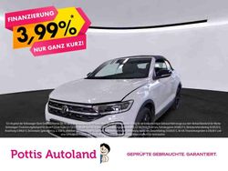 Pure white Gebraucht 2022 VW T-Roc Cabriolet Style Cabrio | 24.443 € (Fairer Preis)
