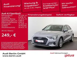 Florettsilber metallic Gebraucht 2022 Audi A3 Ambiente Limousine | 26.150 € (Guter Preis)