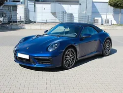 Blau Gebraucht 2021 Porsche 911 Carrera 4S Cabriolet Cabrio | 143.000 € (Fairer Preis)