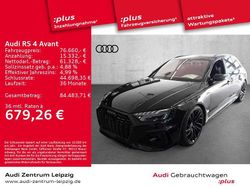 Mythosschwarz metallic Gebraucht 2024 Audi RS4 Ambiente Kombi | 76.660 € (Etwas zu teuer)
