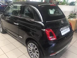 Schwarz Gebraucht 2017 Fiat 500 Lounge Cabrio | 11.999 € (Etwas zu teuer)