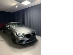 Grau Gebraucht 2020 Mercedes C180 AMG line Cabrio | 28.900 € (Fairer Preis)