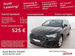 Mythosschwarz metallic Gebraucht 2024 Audi Q3 Sportback S-Line SUV | 47.200 € (Etwas zu teuer)