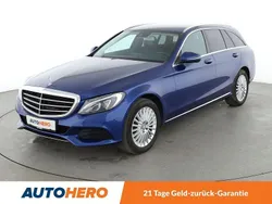 Blau Gebraucht 2015 Mercedes C180 Exclusive Kombi | 17.820 € (Fairer Preis)