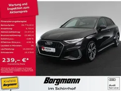 Schwarz / mythosschwarz Gebraucht 2022 Audi A3 S-Line | 26.774 € (Guter Preis)