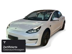 Pearl white multicoat Gebraucht 2021 Tesla Model 3 Long Range AWD Limousine | 29.500 € (Guter Preis)