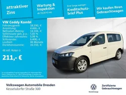 B4 candyweiß Gebraucht 2021 VW Caddy Basis Van / Kleinbus | 19.490 € (Superpreis)