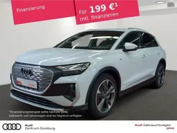 Gletscherweiß metallic Gebraucht 2022 Audi Q4 e-tron Basis SUV | 35.450 € (Fairer Preis)