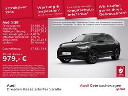 Mythosschwarz metallic Gebraucht 2022 Audi SQ8 Competition SUV | 62.890 €