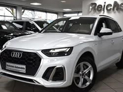 Gletscherweiß (metallic) Gebraucht 2022 Audi Q5 Ambiente SUV | 36.599 € (Fairer Preis)