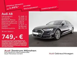 Mondscheinblau metallic Gebraucht 2021 Audi A8L Ambiente Limousine | 61.448 € (Guter Preis)
