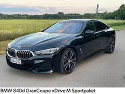 Schwarz Gebraucht 2020 BMW 840 M Sport Coupé | 62.999 € (Teuer)