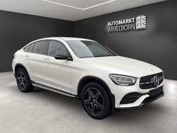 Diamantweiss (metallic) Gebraucht 2022 Mercedes GLC300e AMG Coupé | 47.150 € (Superpreis)